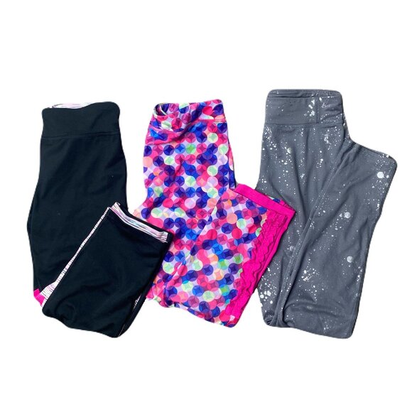 Champion Lot Of 3 Capri/Full Length Leggings Girl's - Picture 1 of 2